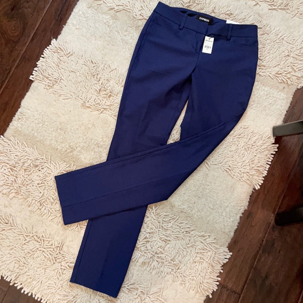 NWT Navy Blue Express Columnist Skinny Pant 🌺